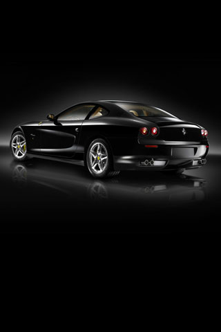 To put this Ferrari 612 Scaglietti 2006 iPhone Wallpaper on your iPhone