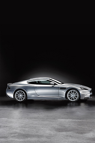 To put this Aston Martin DBS outside iPhone Wallpaper on your iPhone