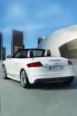 White Audi TTS Cabriolet (free iPhone wallpaper)