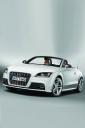 Audi TTS Cabriolet Front (free iPhone wallpaper)