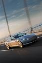 Aston Martin - DB9 on the bridge (free iPhone wallpaper)