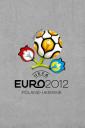Euro 2012 Logo gray (free iPhone wallpaper)